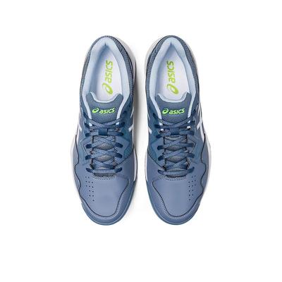Asics Mens GEL-Dedicate 7 Tennis Shoes - Steel Blue/White