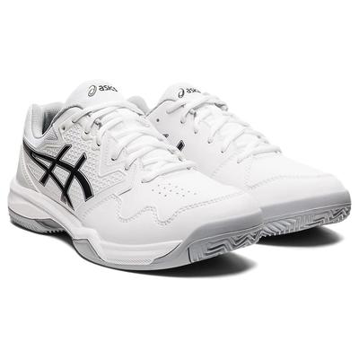 Asics Mens GEL-Dedicate 7 Clay Tennis Shoes - White/Black - main image