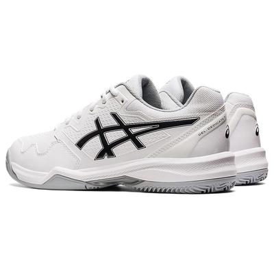 Asics Mens GEL-Dedicate 7 Clay Tennis Shoes - White/Black - main image