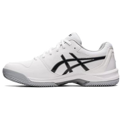 Asics Mens GEL-Dedicate 7 Clay Tennis Shoes - White/Black - main image