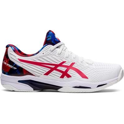 Asics Mens Solution Speed FF 2 L.E Tennis Shoes - White/Classic Red - main image