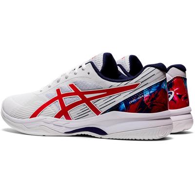 Asics Mens GEL-Game 8 L.E Tennis Shoes - White/Classic Red - main image