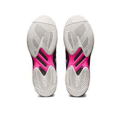 Asics Mens Solution Swift FF Tennis Shoes - Black/Hot Pink