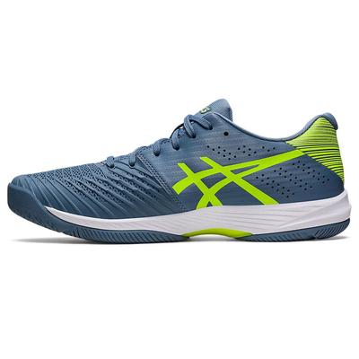 Asics Mens Solution Swift FF - Steel Blue/Hazard Green - main image