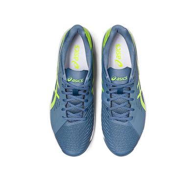 Asics Mens Solution Swift FF - Steel Blue/Hazard Green - main image