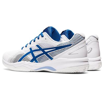 Asics Mens Gel Game 8 Clay Tennis Shoes -  White/Blue