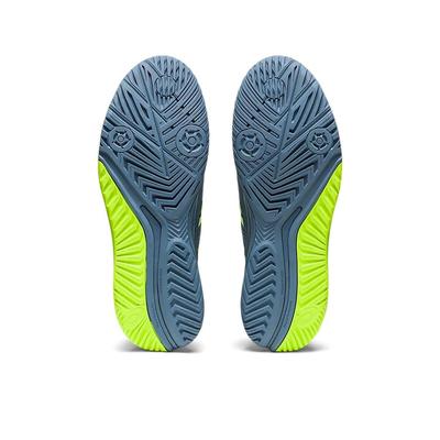 Asics Mens GEL-Resolution 9 Tennis Shoes - Steel Blue/Hazard Green