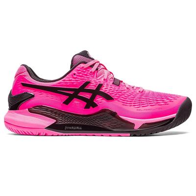 Asics Mens GEL-Resolution 9 Tennis Shoes - Hot Pink/Black - main image