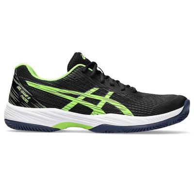 Asics Mens GEL-Game 9 Padel Shoes - Black/Electric Lime - main image