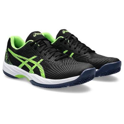 Asics Mens GEL-Game 9 Padel Shoes - Black/Electric Lime - main image