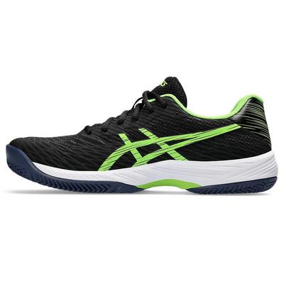 Asics Mens GEL-Game 9 Padel Shoes - Black/Electric Lime - main image