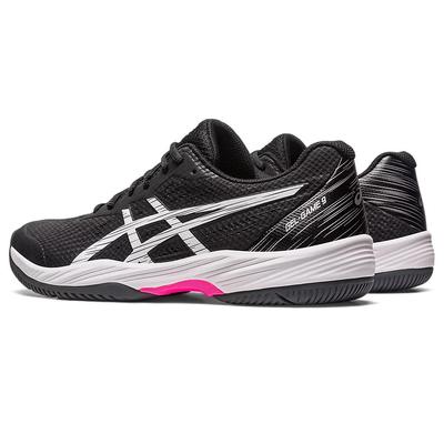 Asics Mens GEL-Game 9 Tennis Shoes - Black/Hot Pink - main image