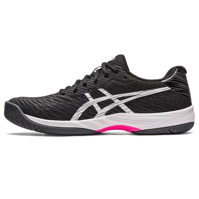 Asics Mens GEL-Game 9 Tennis Shoes - Black/Hot Pink - main image