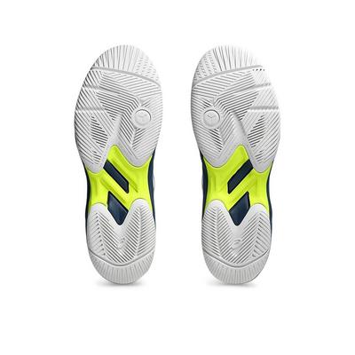Asics Mens GEL-Game 9 Tennis Shoes - White/Mako Blue - main image