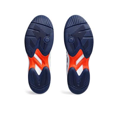 Asics Mens GEL-Game 9 Tennis Shoes - Blue Expanse/White/red - main image