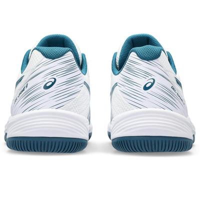 Asics Mens GEL-Game 9 Tennis Shoes - White/Emerald Green - main image