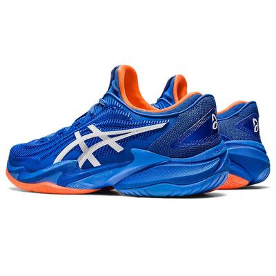 Asics Mens Court FF 3 Novak Tennis Shoes - Tuna Blue/Orange