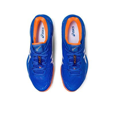 Asics Mens Court FF 3 Novak Tennis Shoes - Tuna Blue/Orange