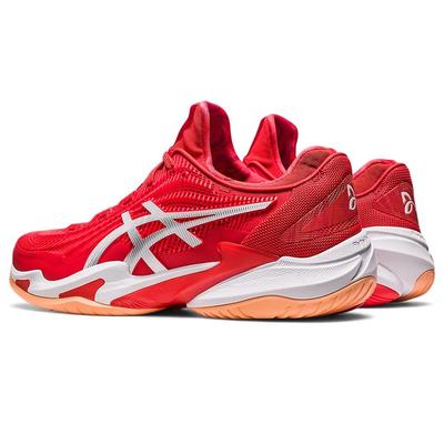 Asics Mens Court FF 3 Novak Tennis Shoes - Fiery Red/White - main image