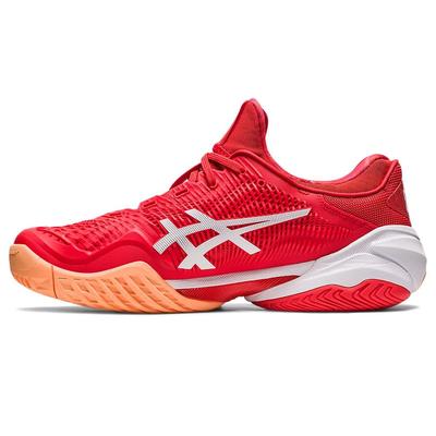 Asics Mens Court FF 3 Novak Tennis Shoes - Fiery Red/White - main image