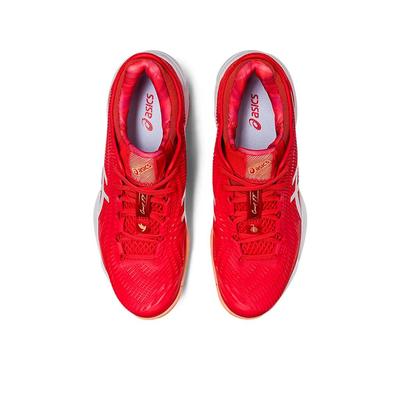 Asics Mens Court FF 3 Novak Tennis Shoes - Fiery Red/White