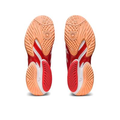 Asics Mens Court FF 3 Novak Tennis Shoes - Fiery Red/White - main image