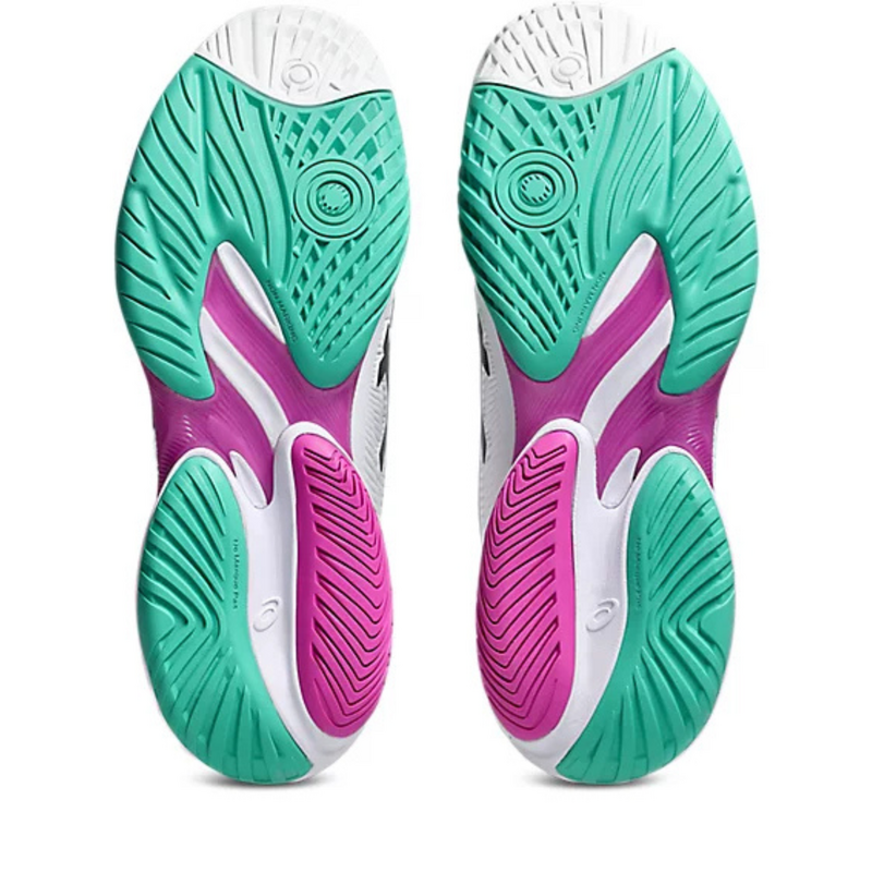 Asics Mens Court FF 3 Tennis Shoes - White/Digital Sakura - main image