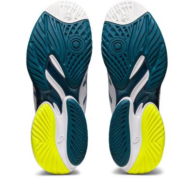 Asics Mens Court FF 3 Tennis Shoes - White/Gris Blue