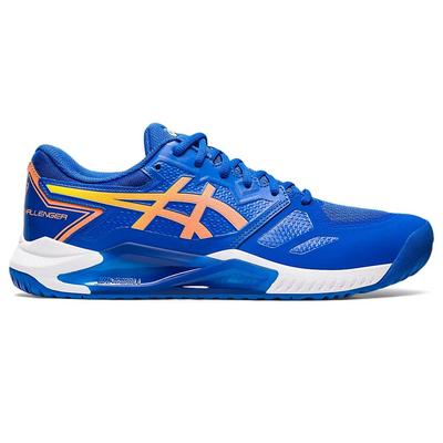 Asics Mens GEL-Challenger 13 Tennis Shoes -  Tuna Blue/Sun Peach - main image