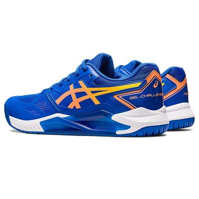 Asics Mens GEL-Challenger 13 Tennis Shoes -  Tuna Blue/Sun Peach - main image