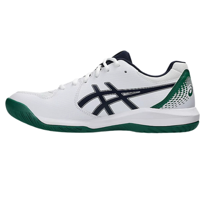 Asics Mens GEL-Dedicate 8 Tennis Shoes - White/Midnight - main image