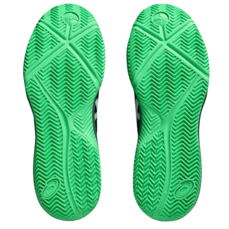 Asics Mens Gel-Dedicate 8 Padel Shoes - Black/Vital Green - main image