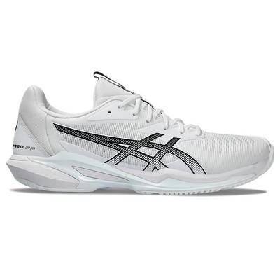 Asics Mens Solution Speed FF 3 Tennis Shoes -  White/Black - main image