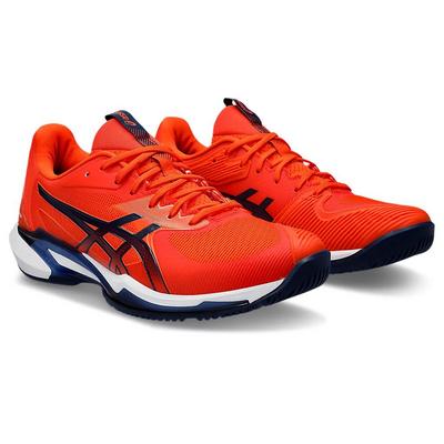 Asics men's solution speed ff best sale tennis shoes koi and white
