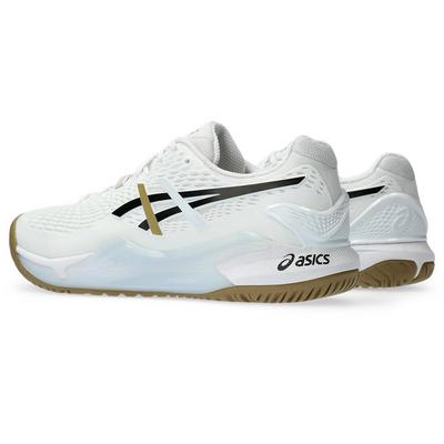 Asics Mens GEL-Resolution 9 Boss Tennis Shoes- White/Black - main image