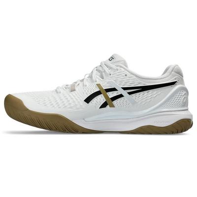 Asics Mens GEL-Resolution 9 Boss Tennis Shoes- White/Black - main image