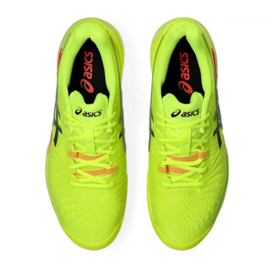 Asics Mens GEL-Resolution 9 Paris Tennis Shoes - Safety Yellow/Black - main image