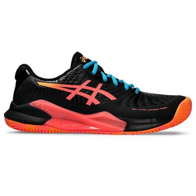 Asics Mens GEL-Challenger 14 Padel Shoes - Black/Blazing Coal - main image