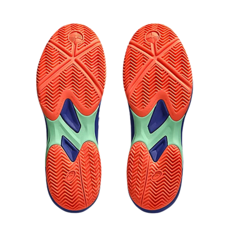 Asics Mens Game FF Padel Shoes - White/Vivid Coral - main image