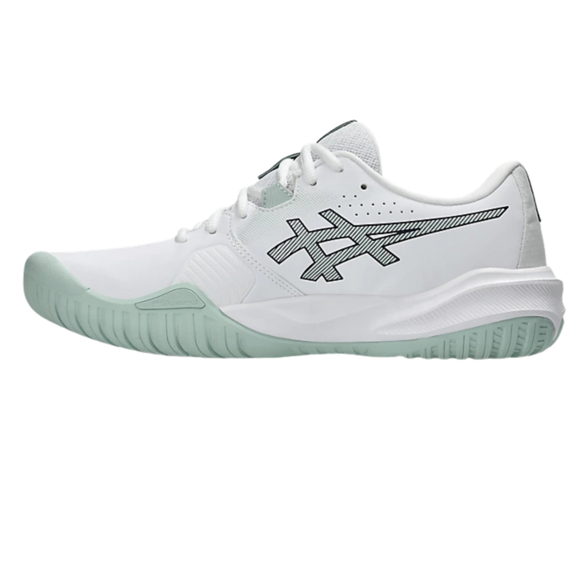 Asics Mens GEL-Challenger 15 Tennis Shoes - White/Linchen Rock - main image