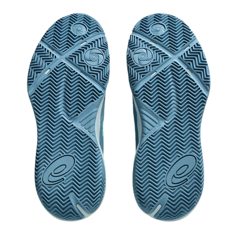 Asics Mens GEL-Challenger 15 Padel Shoes - Saba Blue/Vital Green - main image