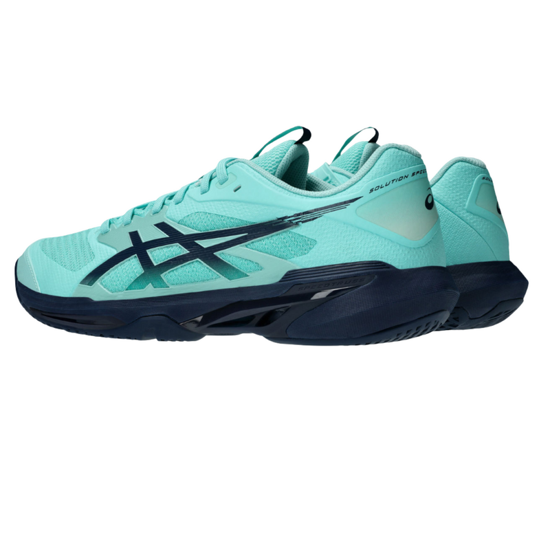 Asics Mens Solution Speed FF 4 Tennis Shoes - Illuminate Mint/Night Sky - main image