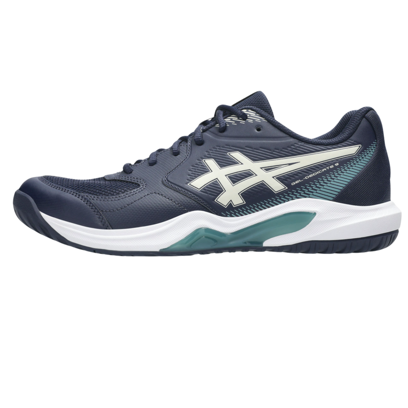 Asics Mens GEL-Dedicate 9 Tennis Shoes - Midnight/Oatmeal - main image
