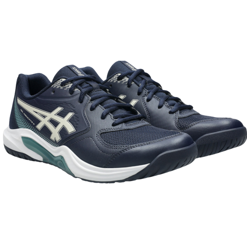 Asics Mens GEL-Dedicate 9 Tennis Shoes - Midnight/Oatmeal - main image