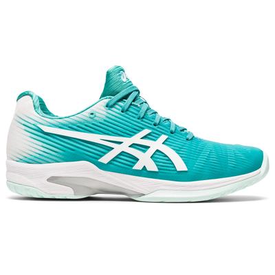 Asics Womens Solution Speed FF Tennis Shoes - Techno Cyan/White ...