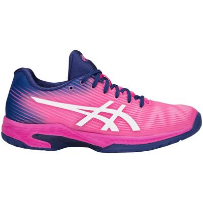 Asics Womens Solution Speed FF Tennis Shoes - Pink Glow/White