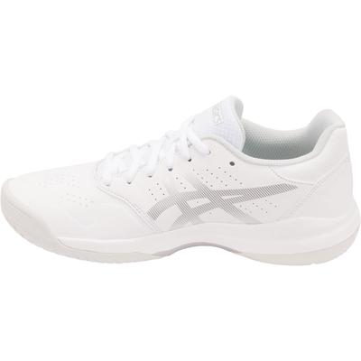 Asics Womens GEL-Game 7 Tennis Shoes - White/Silver - main image