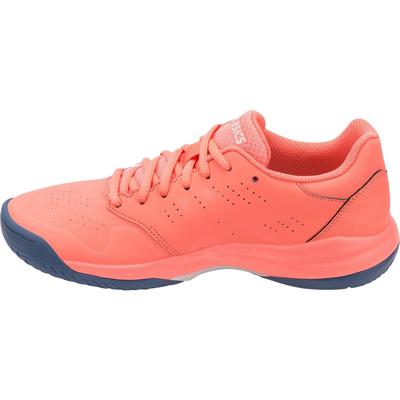 Asics Womens GEL-Game 7 Tennis Shoes - Papaya/Silver - main image
