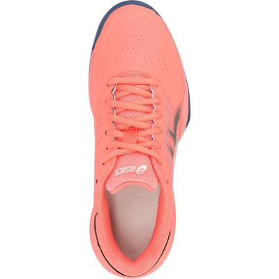 Asics Womens GEL-Game 7 Tennis Shoes - Papaya/Silver - main image