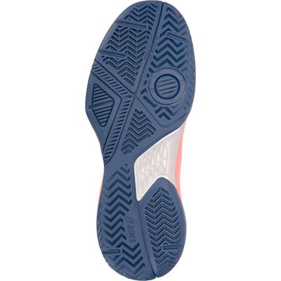 Asics Womens GEL-Game 7 Tennis Shoes - Papaya/Silver - main image